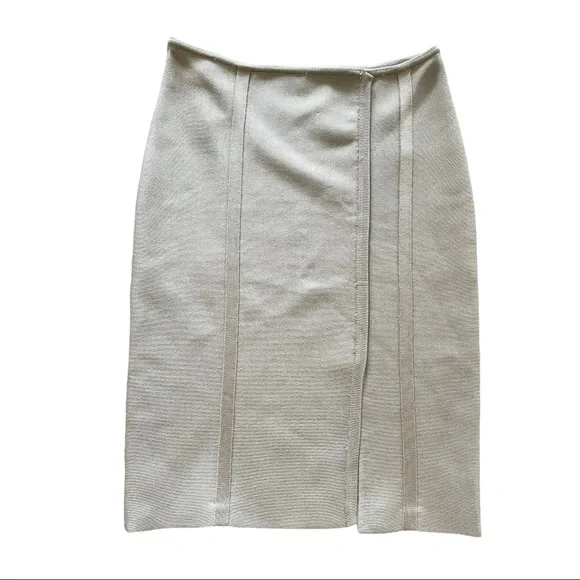 Herve Leger Woman’s Grey 2-Piece Long Sleeve Bandage Dress Size XS/S - Picture 3 of 12